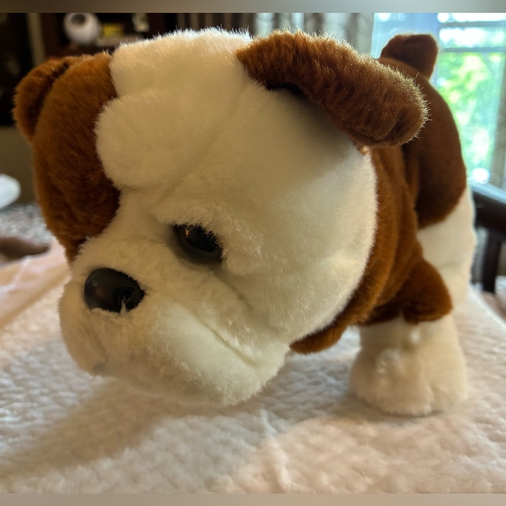 Douglas “Hardy the Bulldog” Plush Stuffed Animal Brown Dog Collectible NWOT